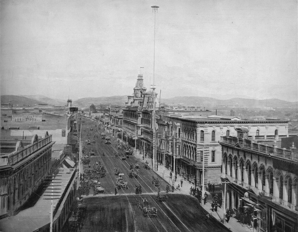 Main Street, Los Angeles, Kalifornien, c1897. av Unbekannt
