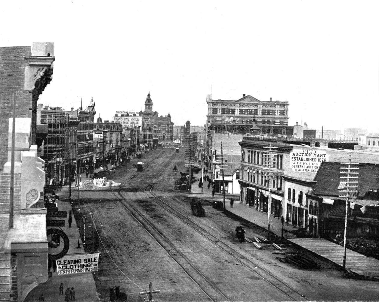 Main Street, Winnipeg, Manitoba, Kanada, c1900. av Unbekannt