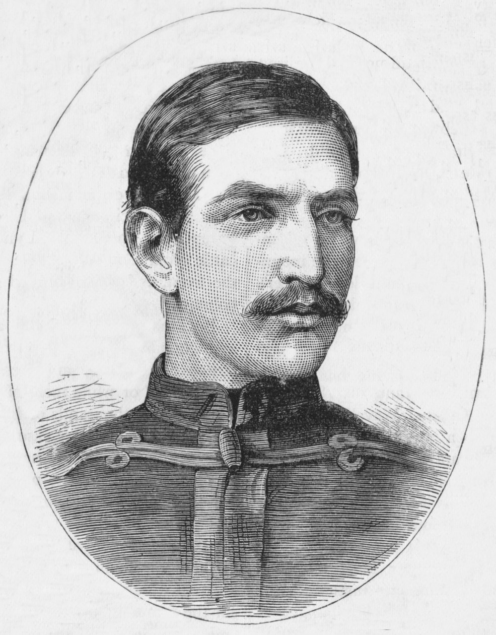 Major W. M. Laurence, c1880 av Unbekannt
