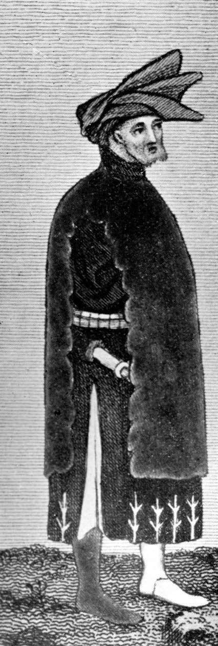 Mansklänning, sent 1300-tal, 1910 av Unbekannt