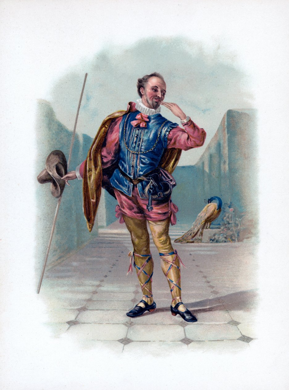 Malvolio, 1891 av Unbekannt