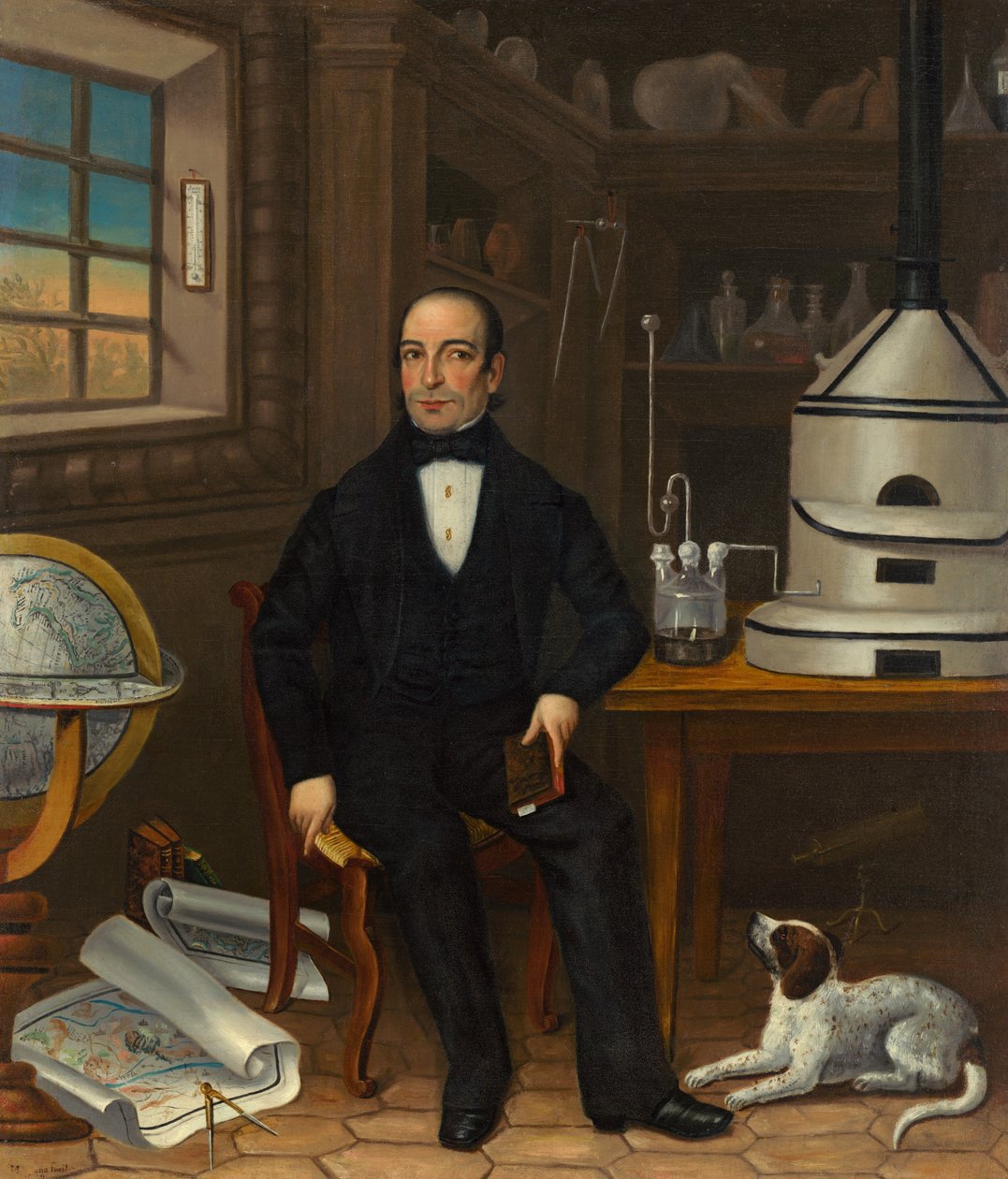 Vetenskapens man, 1839. av Unbekannt