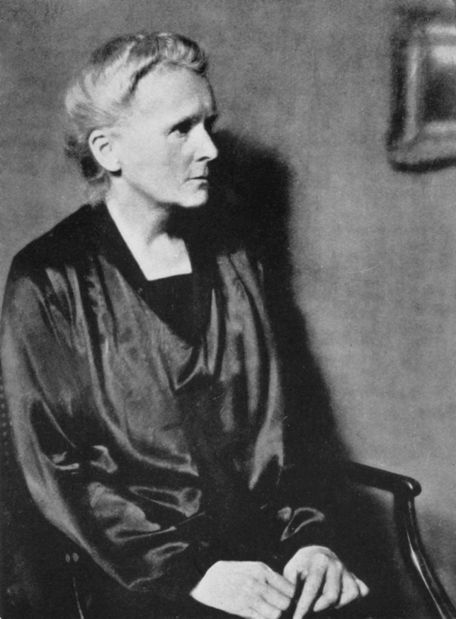 Marie Curie, polskfödd fransk fysiker, 1929 av Unbekannt