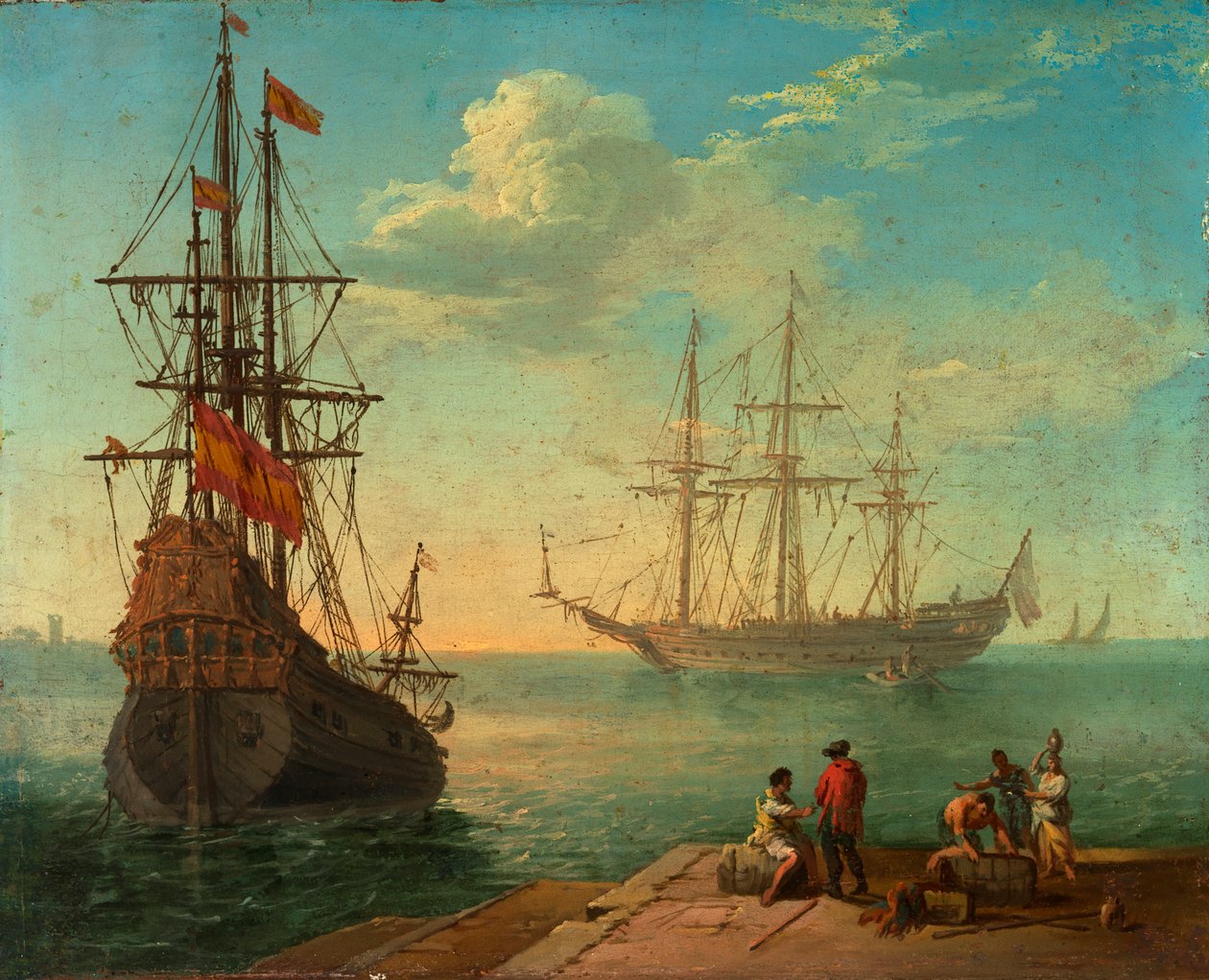 Marine, 1700-tal. av Unbekannt