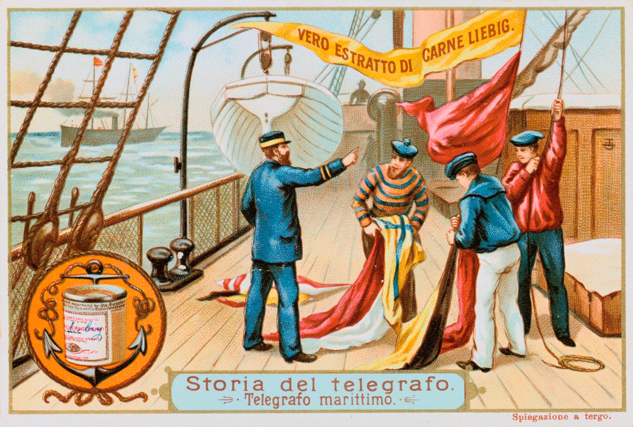 Maritime Telegraph, c1900. av Unbekannt