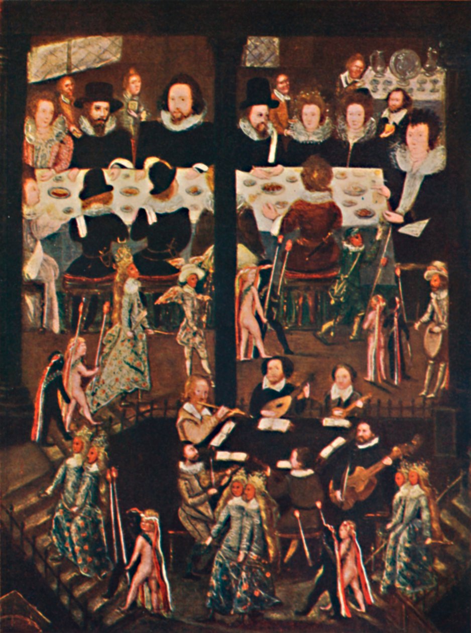 Bröllopsfest av Sir Henry Unton, c1596, 1903 av Unbekannt