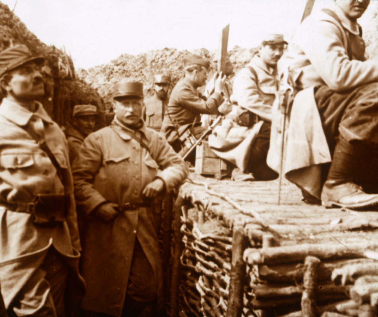 Marteau skyttegravar, Carency, norra Frankrike, c1914-c1918. av Unbekannt