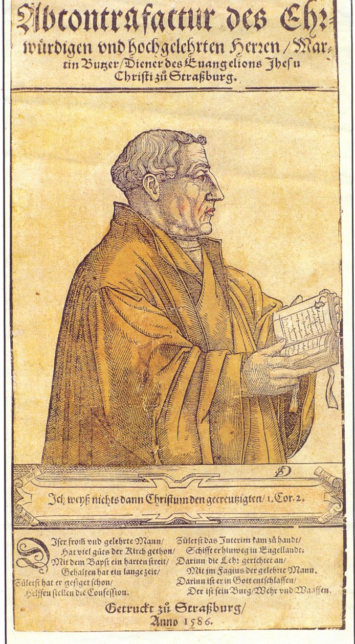 Martin Bucer 1491-1551 av Unbekannt