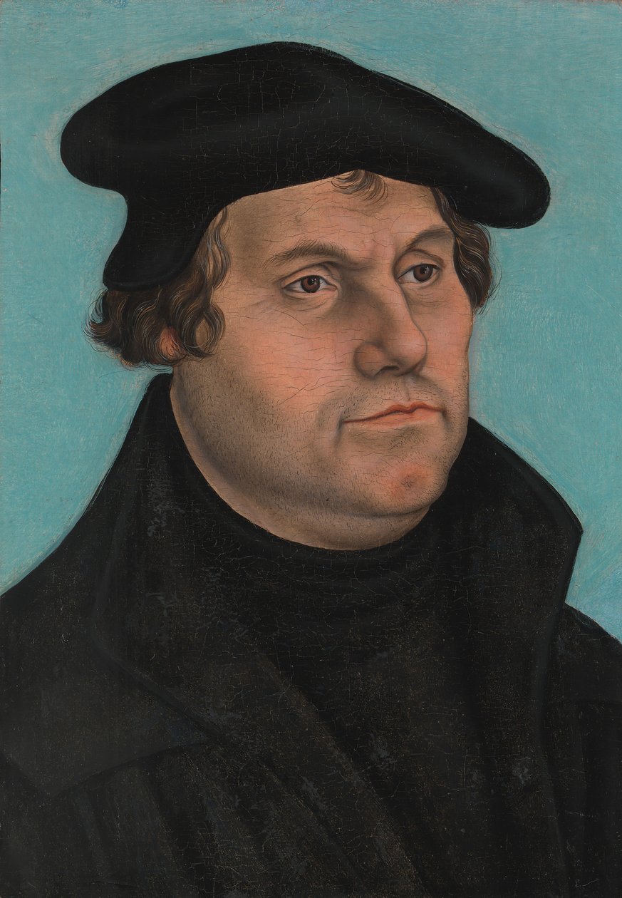 Martin Luther 1483-1546, troligen 1532. av Unbekannt