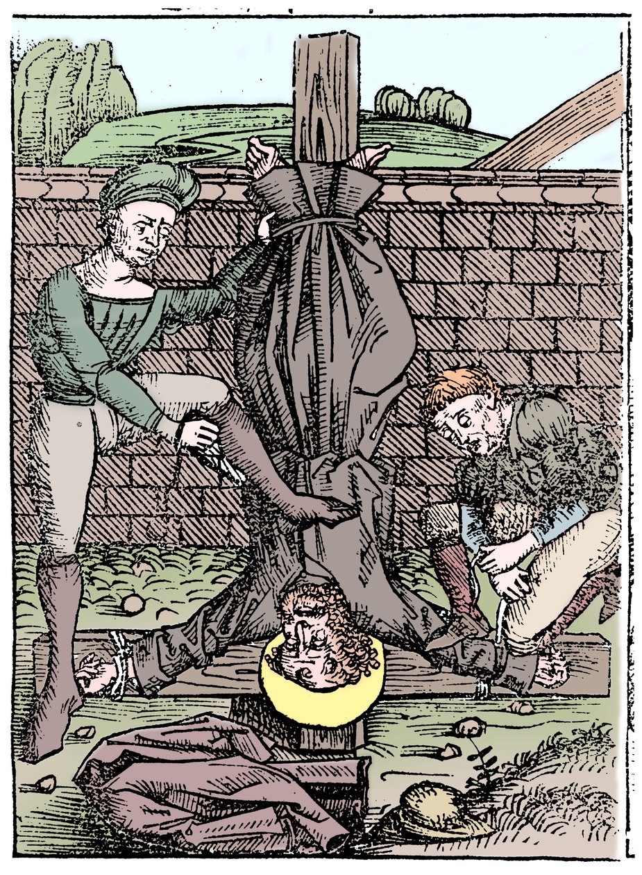 Peters martyrskap, Rom, c64 1493 av Unbekannt