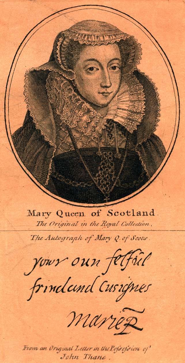 Mary, drottning av Skottland, 1542-1587 av Unbekannt