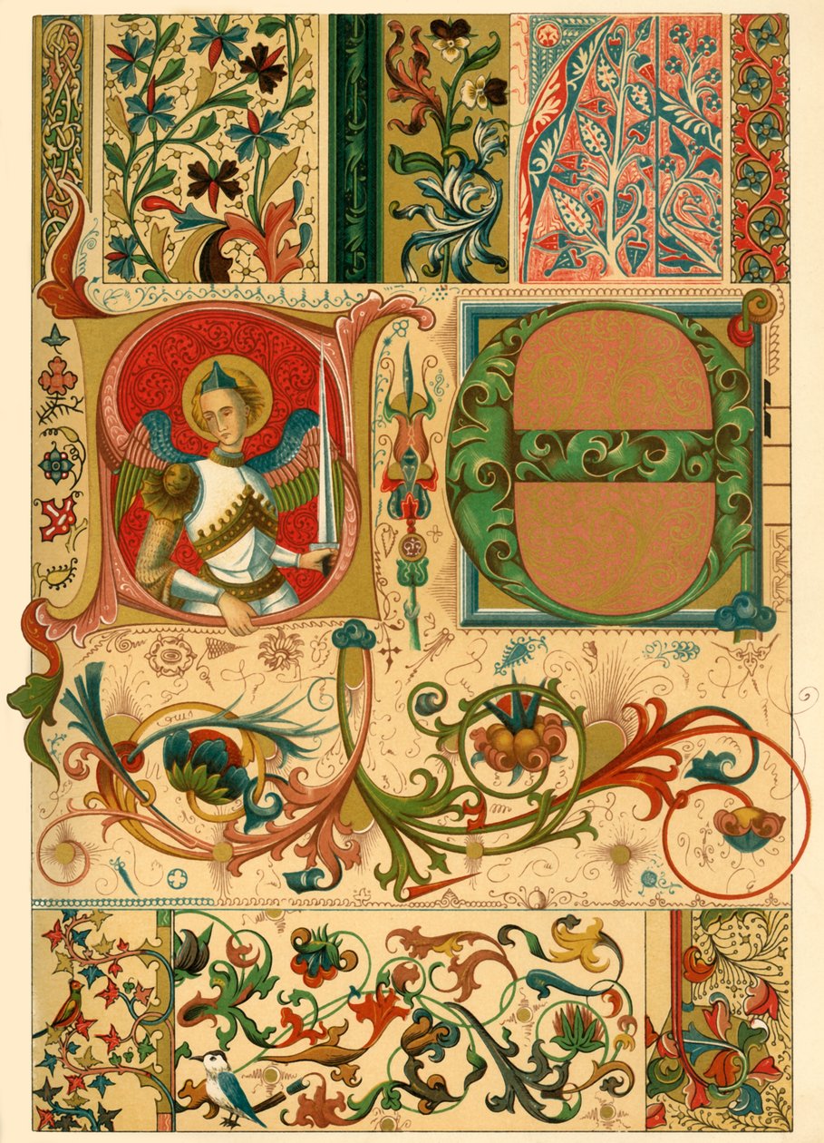 Medeltida illuminerade manuskript, 1898. av Unbekannt