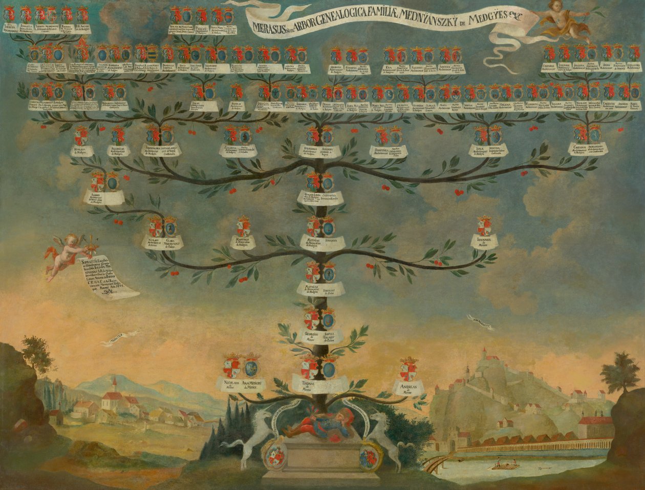 Mednyánszky Family Tree av Unbekannt