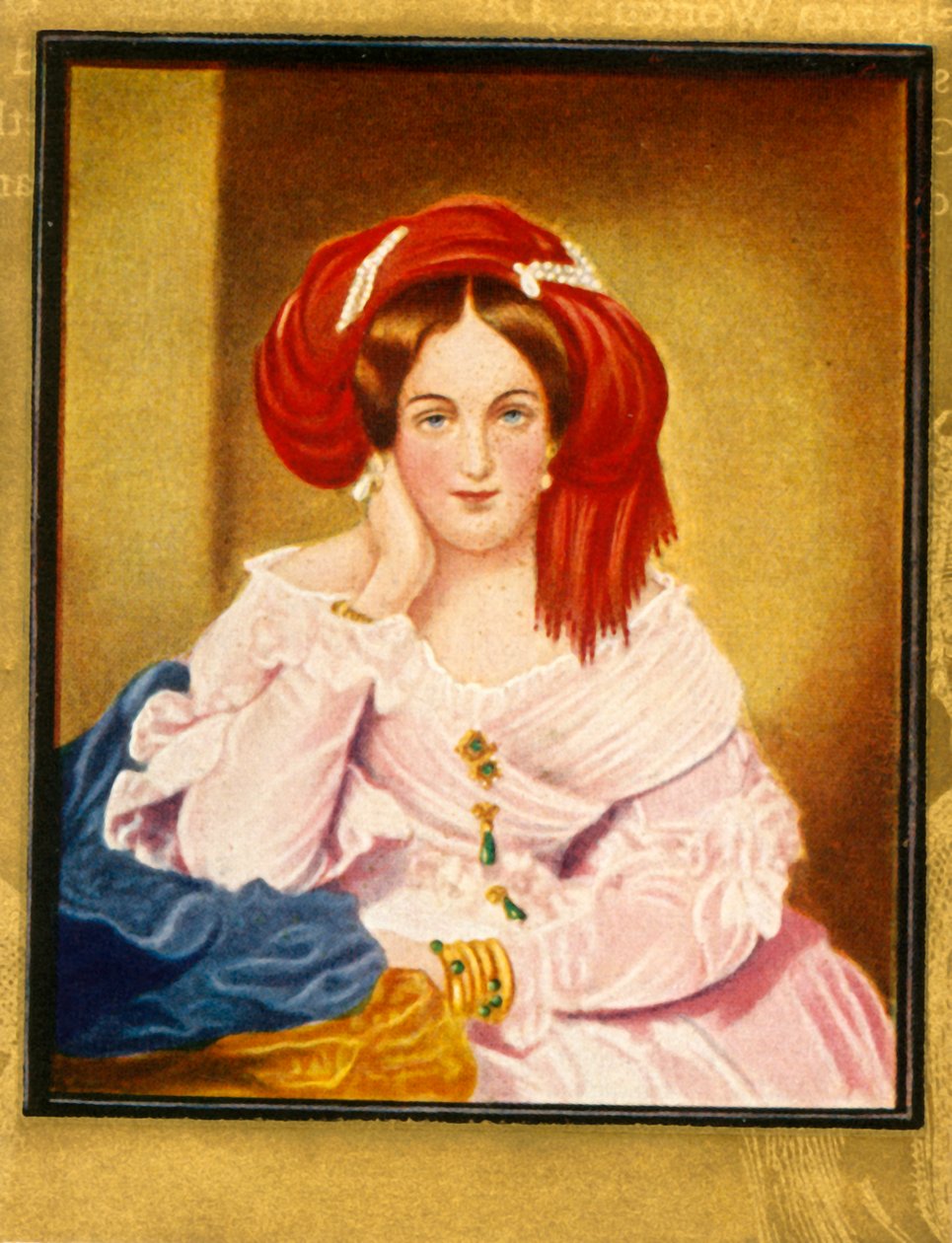 Melanie grevinna Zichy, 1933. av Unbekannt