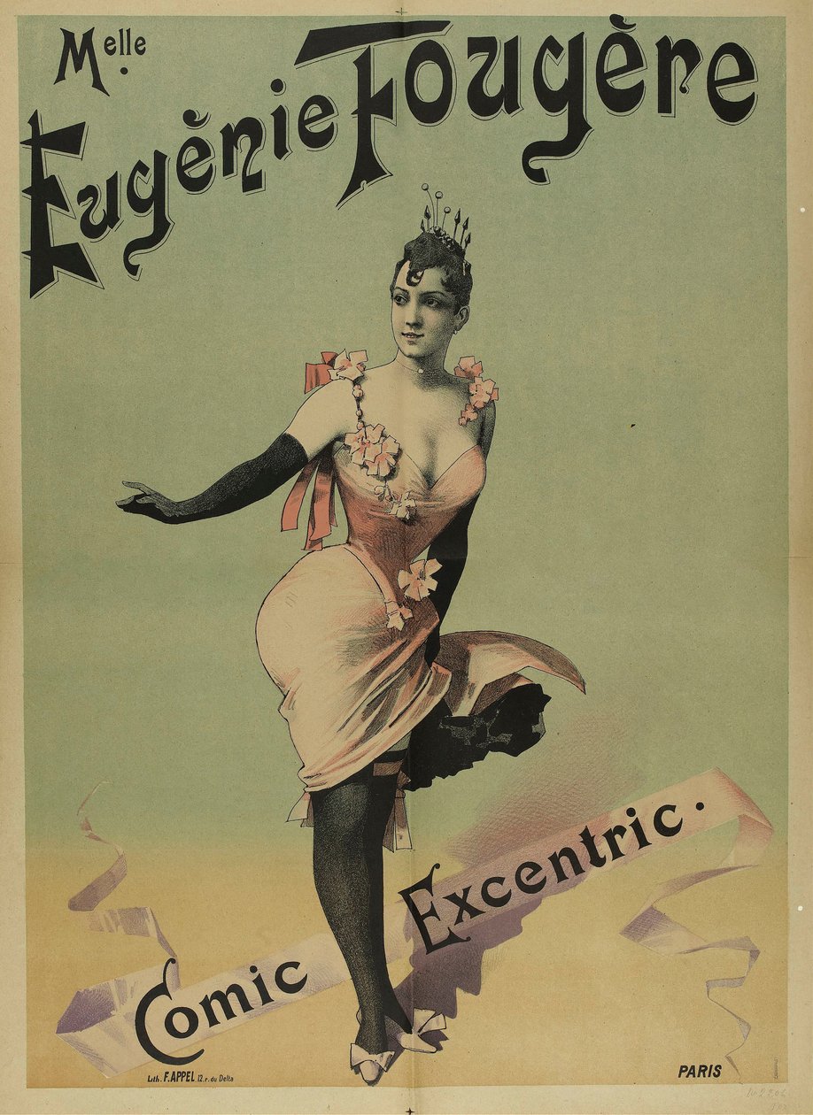Melle Eugenie Fern , c. 1890. av Unbekannt