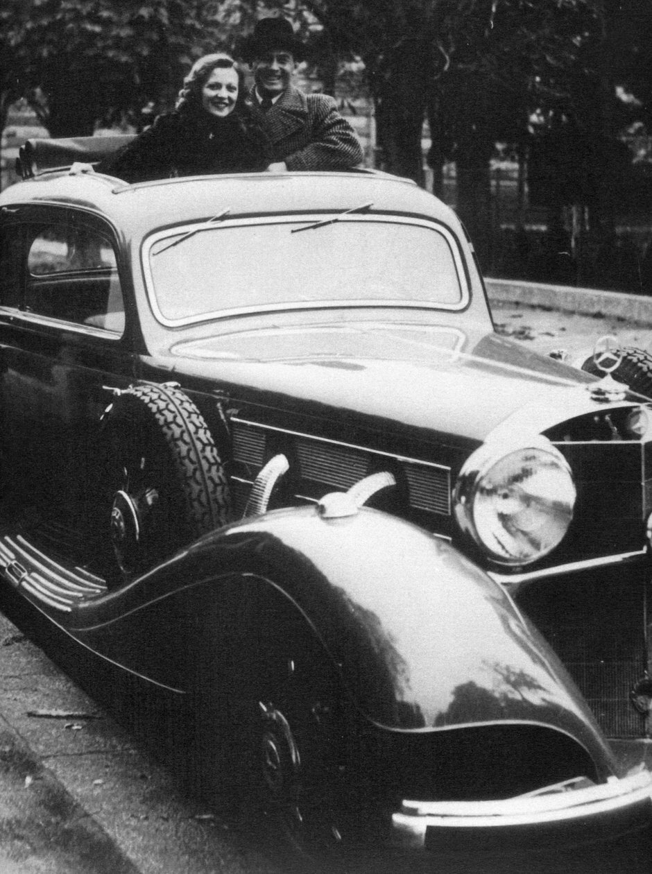 Mercedes-Benz bil, c1930-tal av Unbekannt