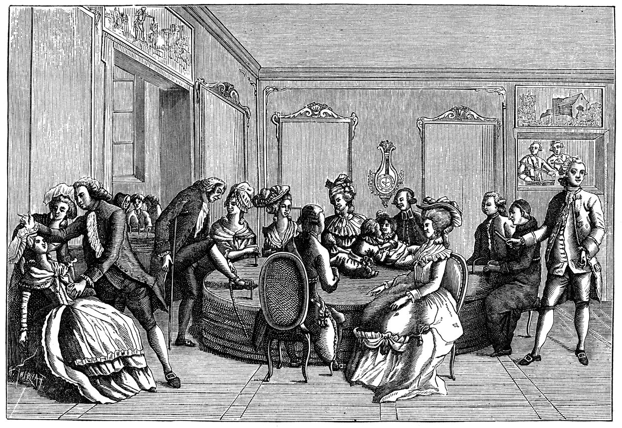 Mesmers badkar, 1779 1875 av Unbekannt