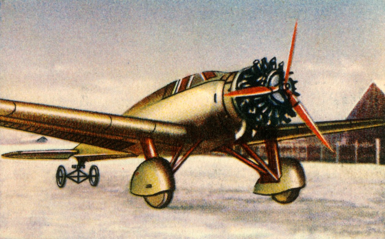 Messerschmitt M 28 postplan, 1932. av Unbekannt