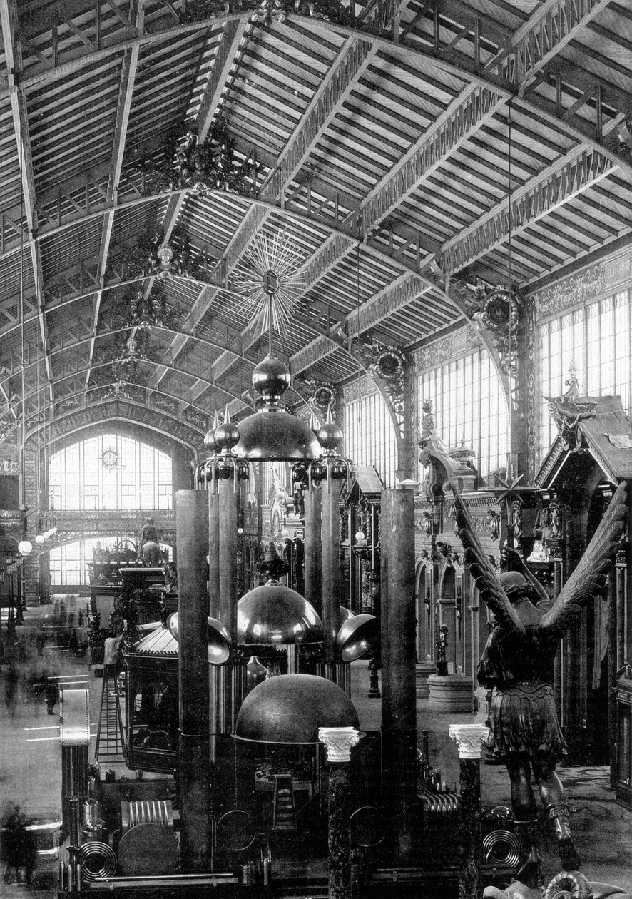 Metallurgisektionen, Universal Exposition, Paris, 1889 av Unbekannt