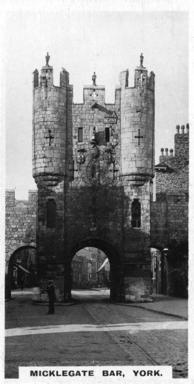Micklegate Bar, York, 1920-talet av Unbekannt