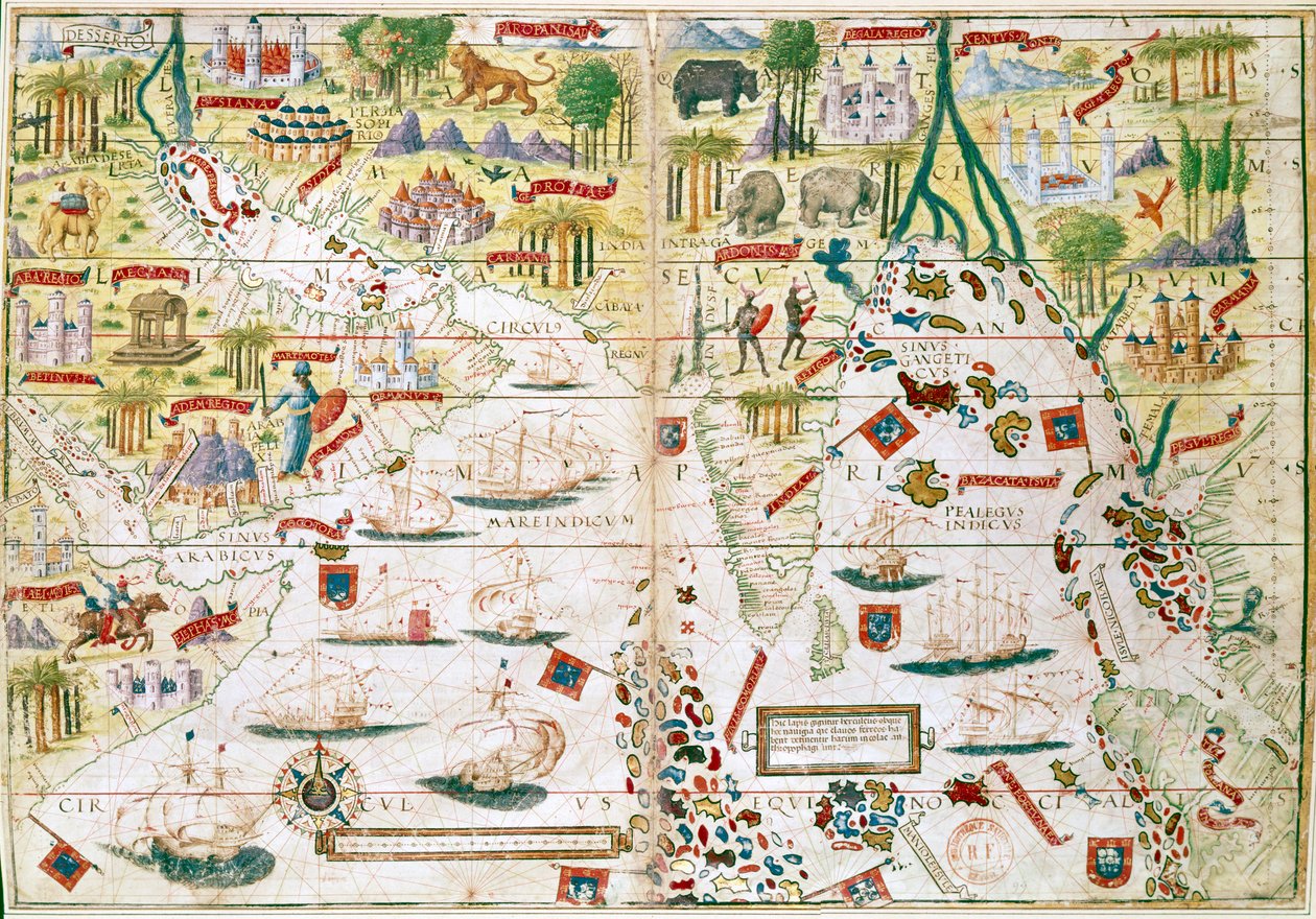 Miller Atlas, c1519 av Unbekannt