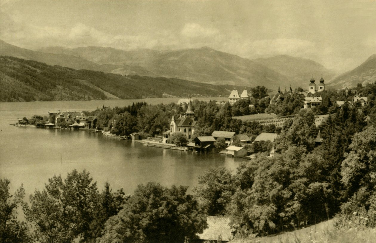 Millstatt am See, Kärnten, Österrike, c1935. av Unbekannt