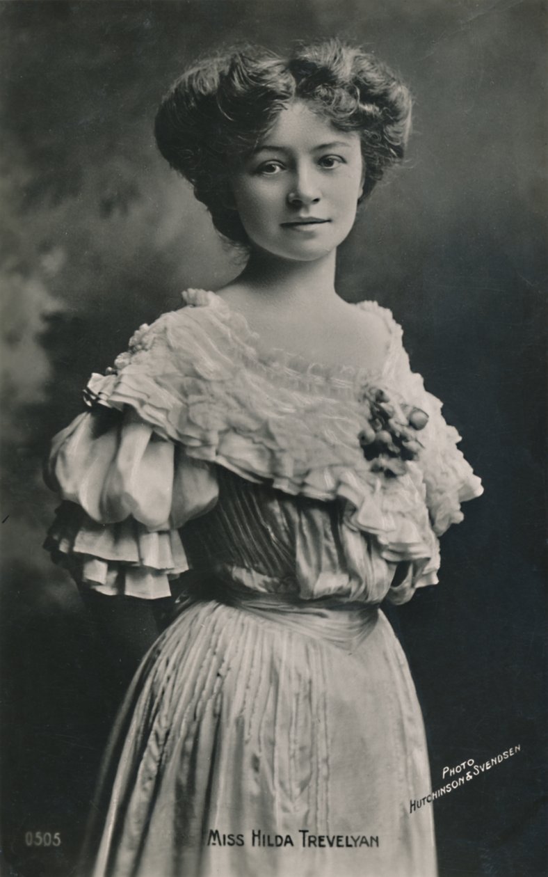 Fröken Hilda Trevelyan, 1880-1959, c1930. av Unbekannt