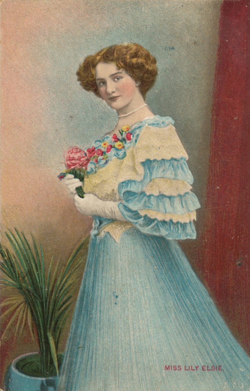 Miss Lily Elsie, 1886-1962, c1930. av Unbekannt