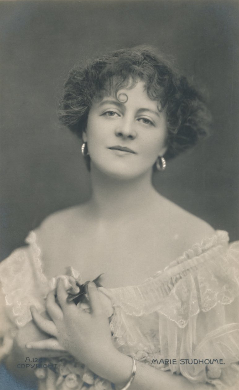 Fröken Marie Studholme, 1872-1930, c1930. av Unbekannt
