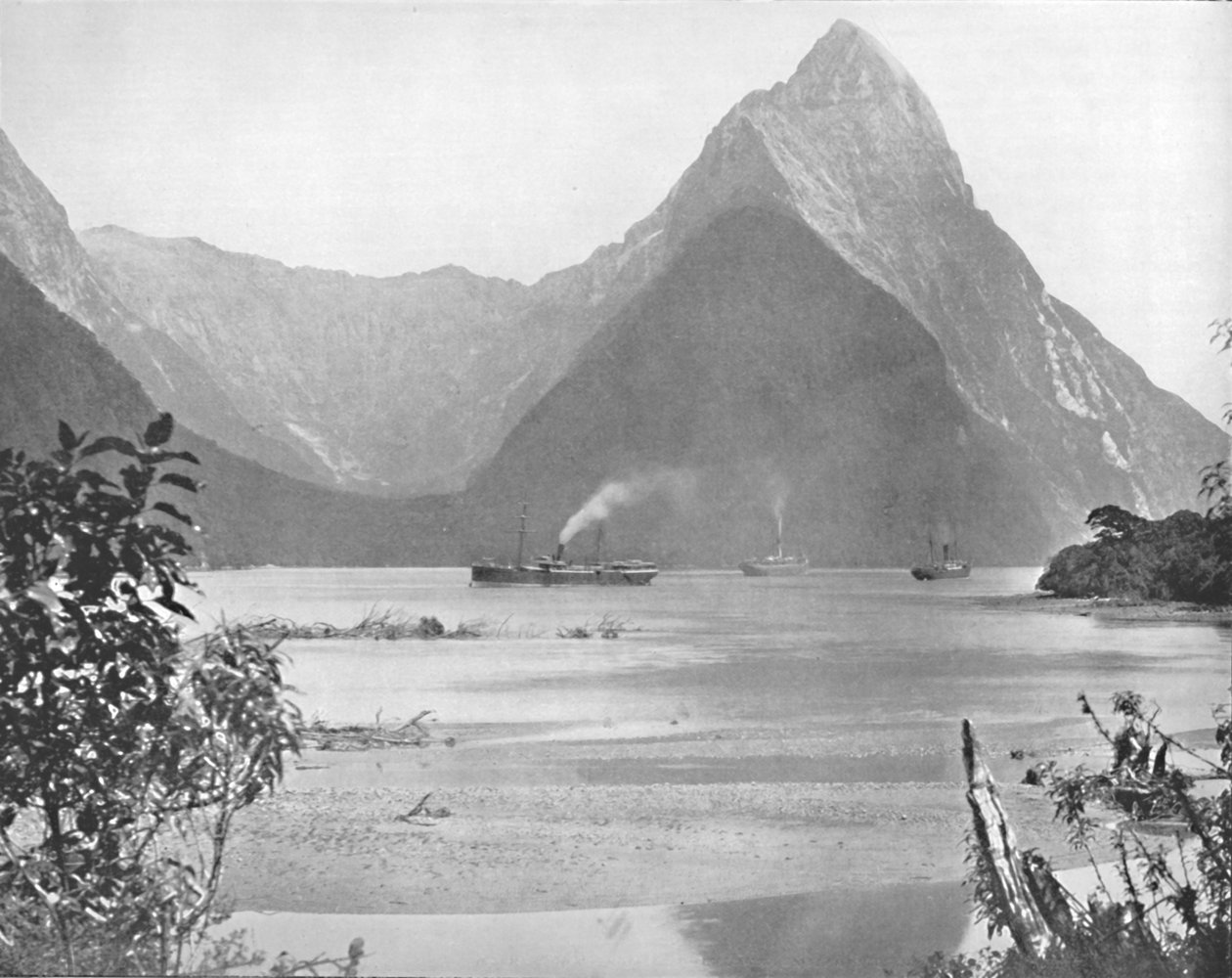 Mitre Peak, 1800-talet av Unbekannt