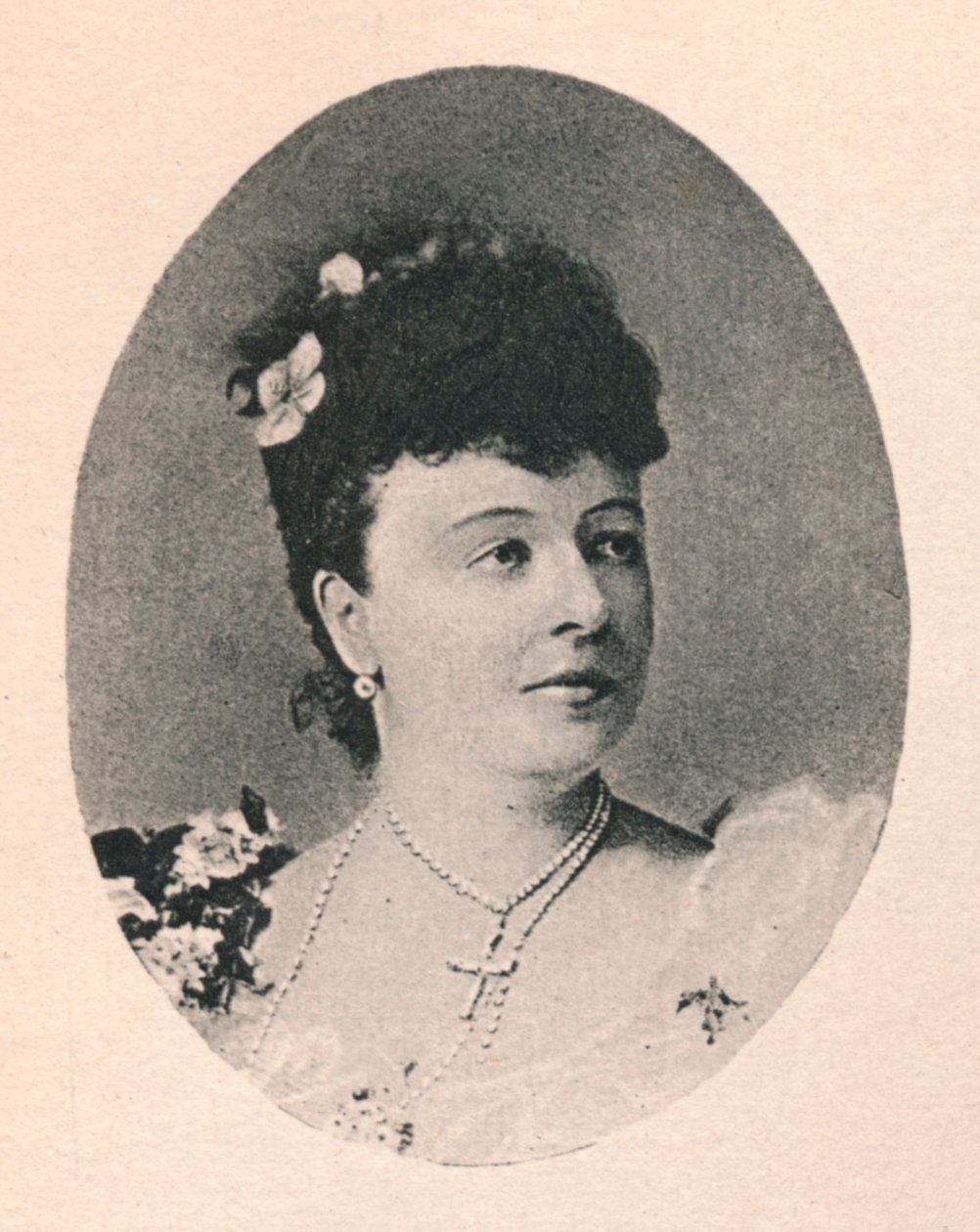 Mme. Albani., 1895 av Unbekannt