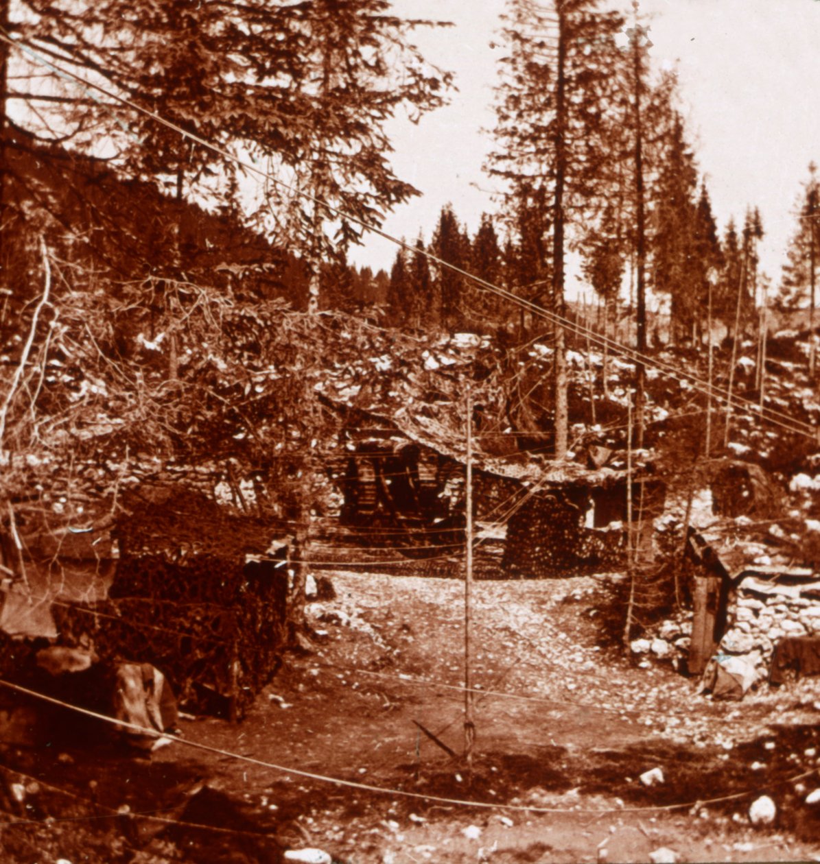 Monte Tomba, Italien, c1914-c1918 av Unbekannt