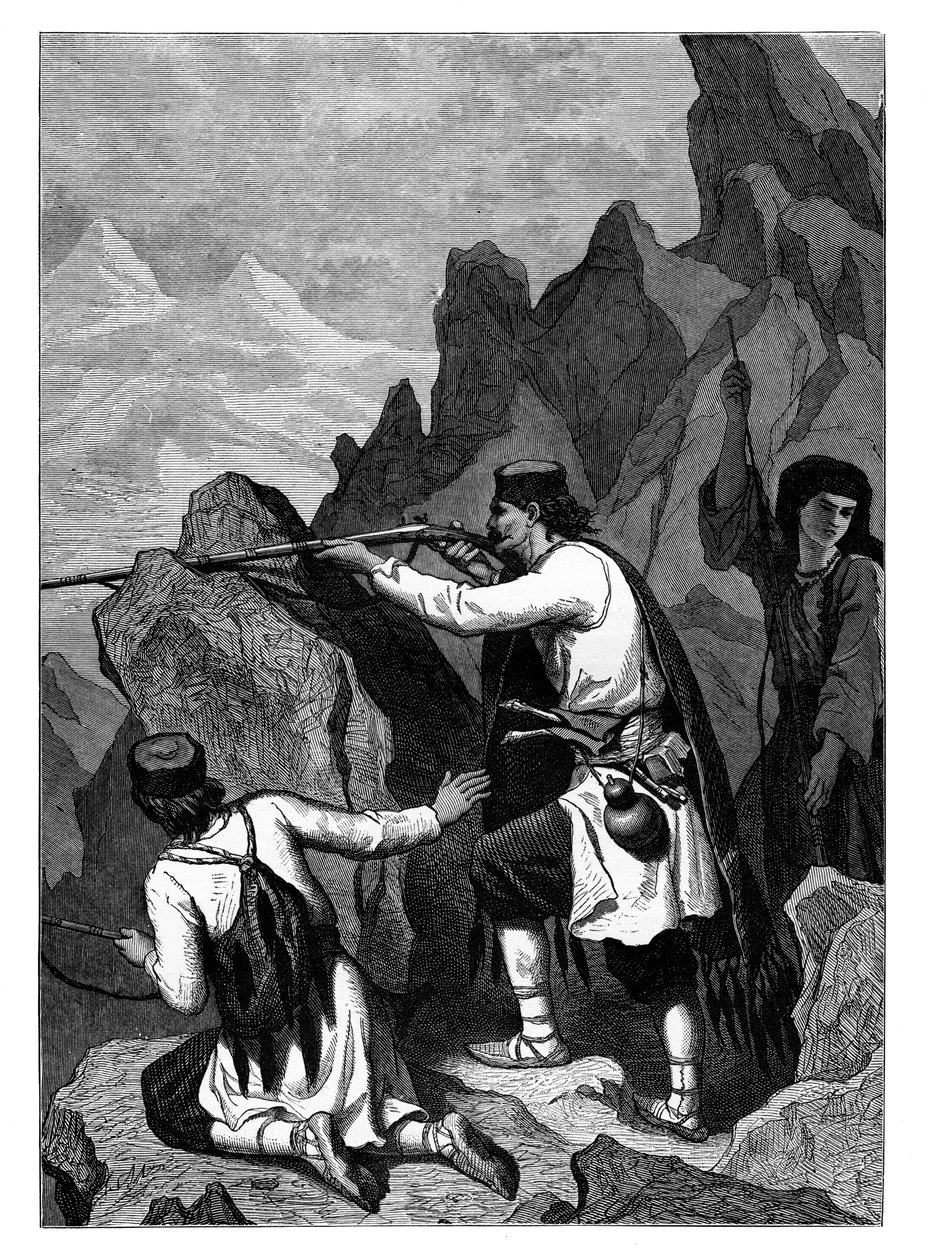 Montenegriner, c1890 av Unbekannt