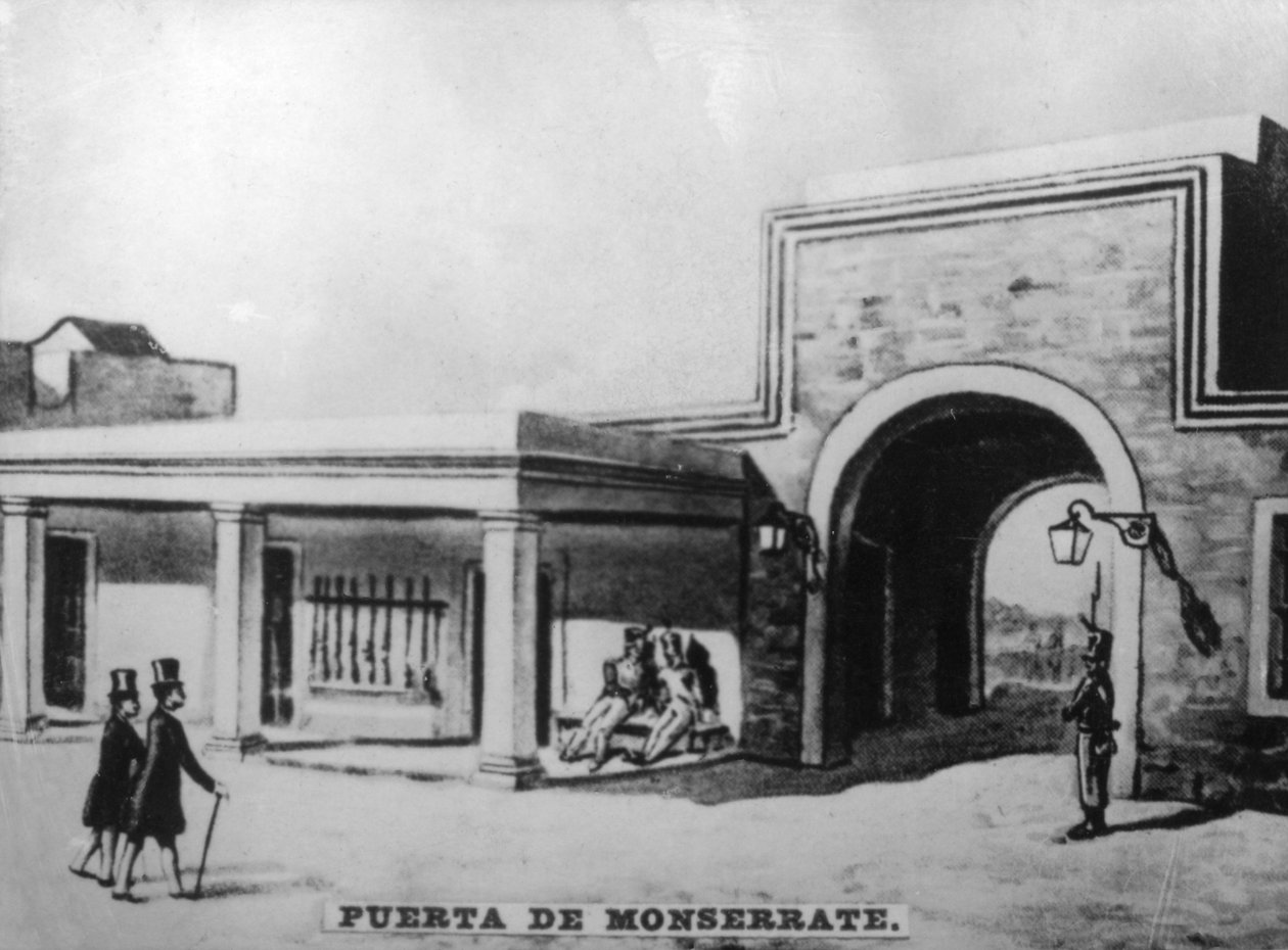 Montserrate Door, 1836, 1920-talet av Unbekannt