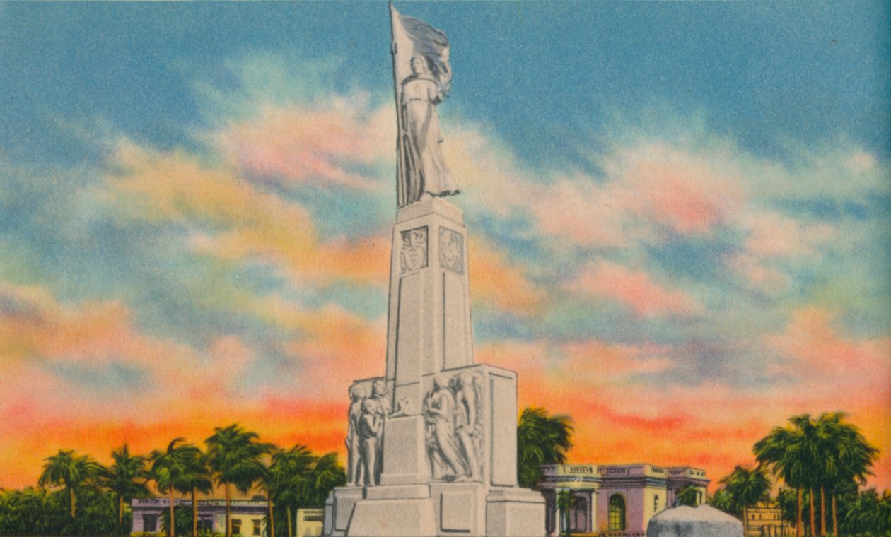 Monument till flaggan, Barranquilla, c1940-talet av Unbekannt