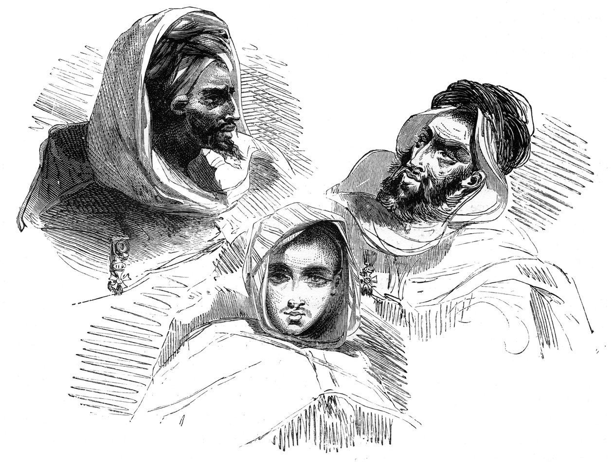 Morer, c1890 av Unbekannt