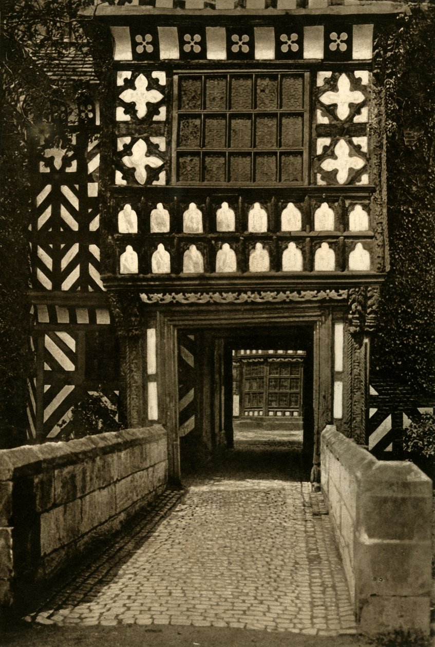 Moreton Old Hall, Congleton, 1920. av Unbekannt