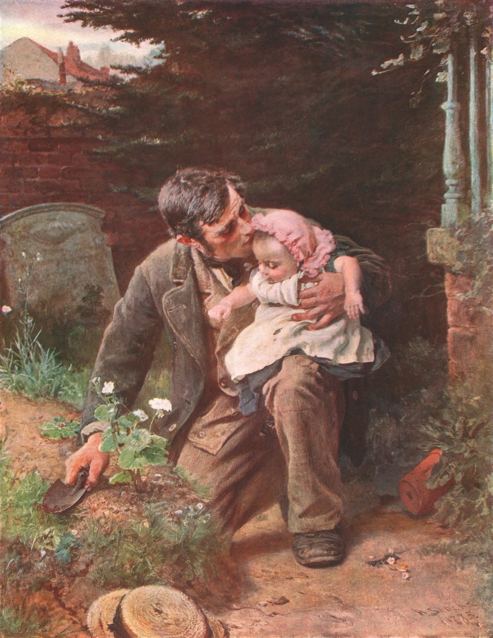 Moderlös, c1883, c1902. av Unbekannt