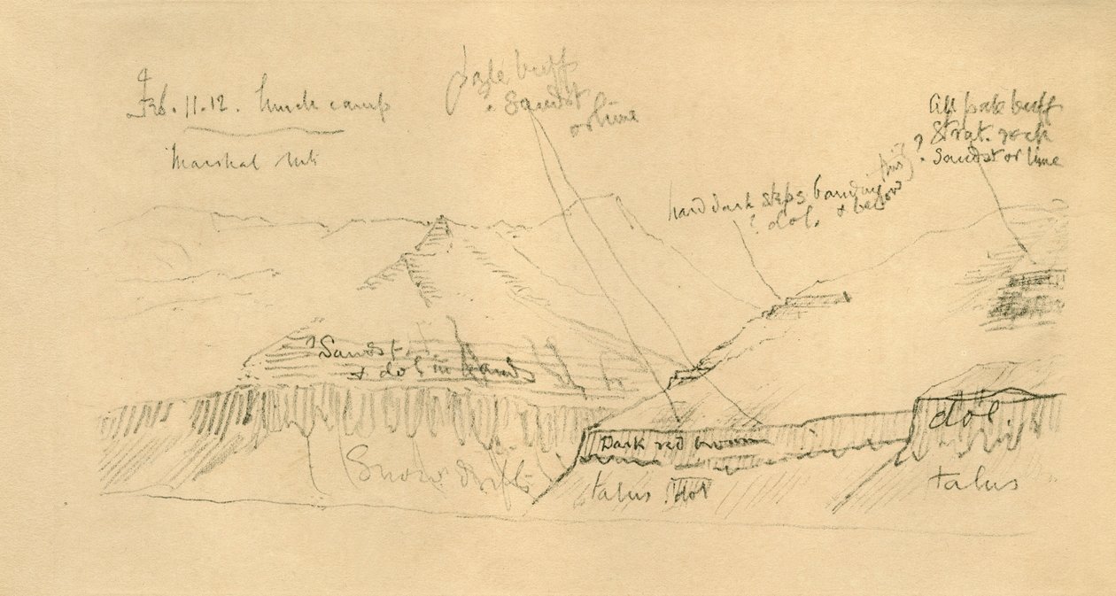 Mount Buckley, 11 februari 1912, 1913 av Unbekannt
