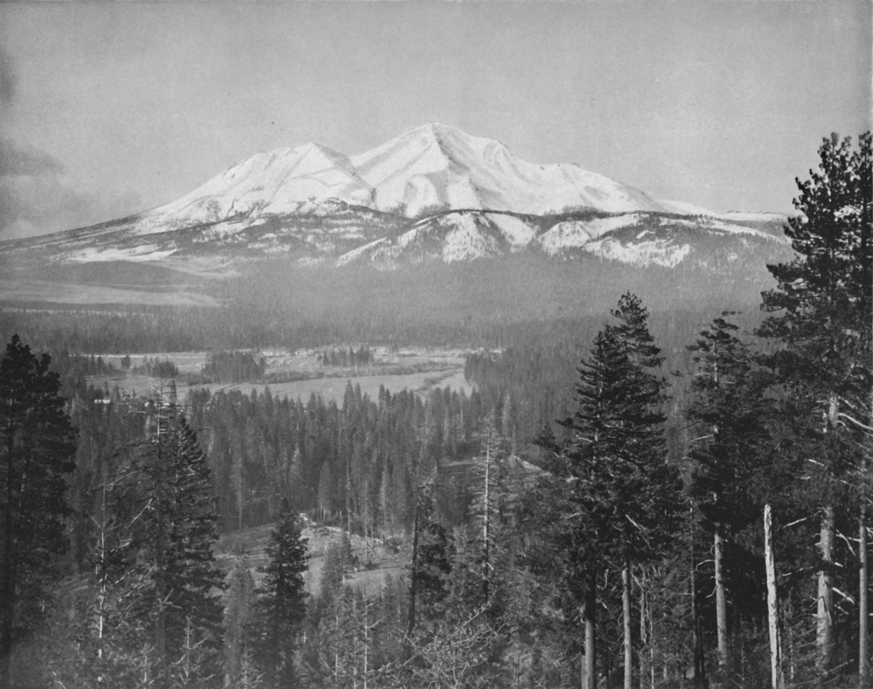 Mount Shasta, 1800-talet av Unbekannt
