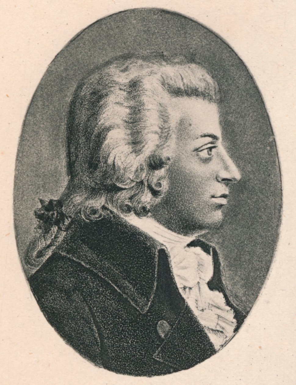 Mozart., 1895. av Unbekannt
