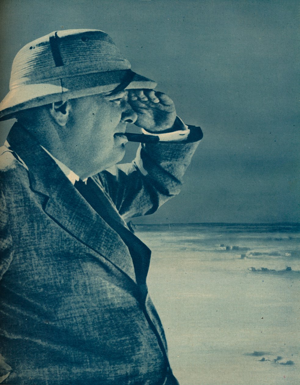 Herr Churchill spionerar fienden, 1942. av Unbekannt