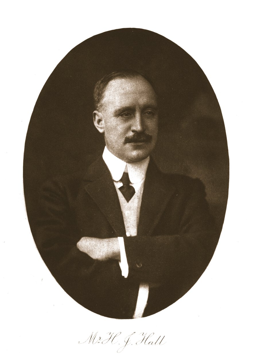 Herr H.J. Hall, 1911. av Unbekannt
