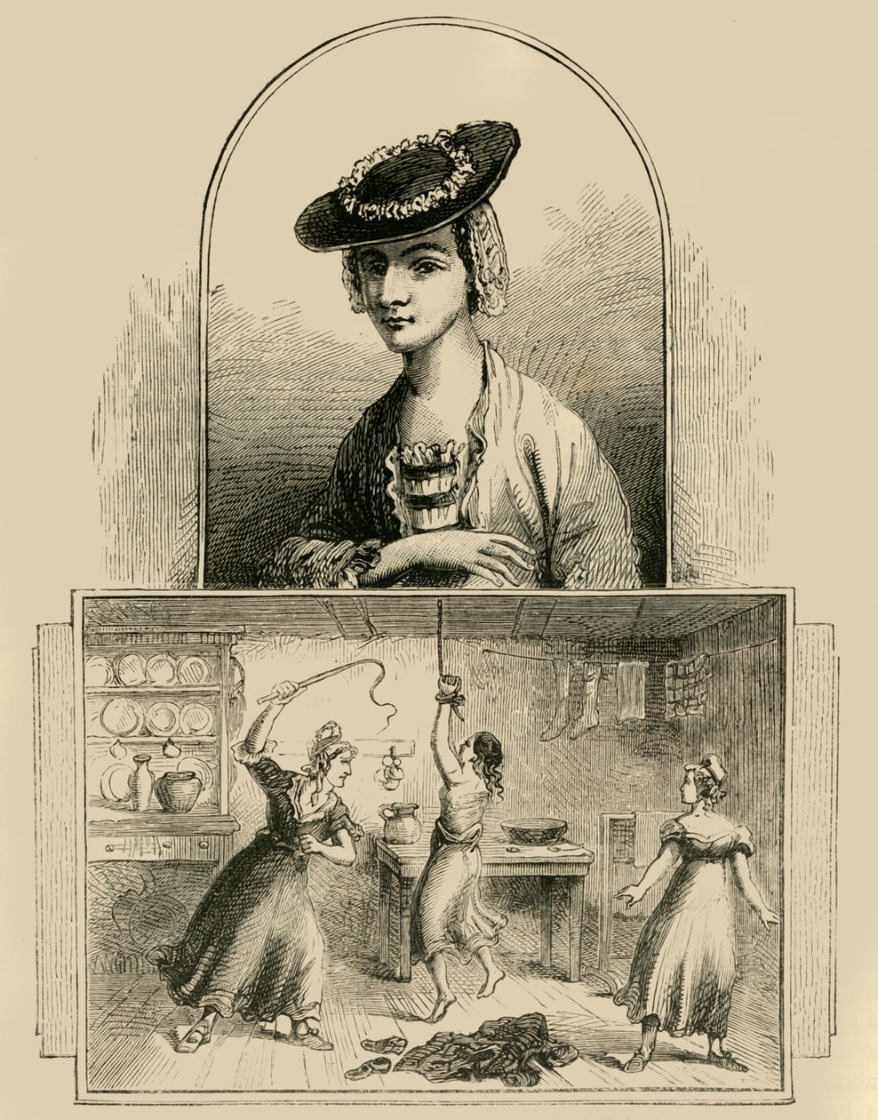 Fru. Brownrigg, c1872. av Unbekannt