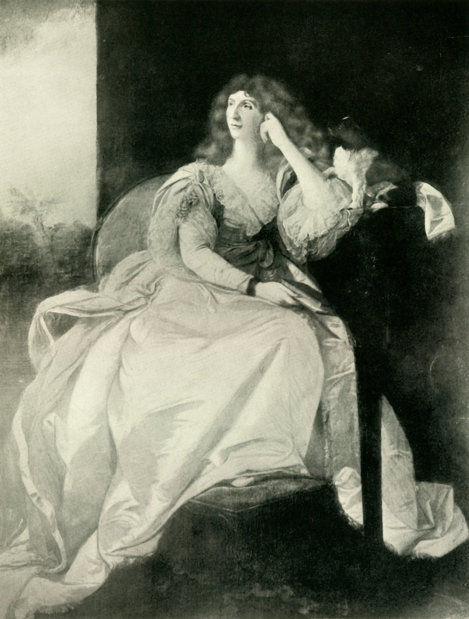 Mrs Hastings, ca 1780-talet, 1925. av Unbekannt