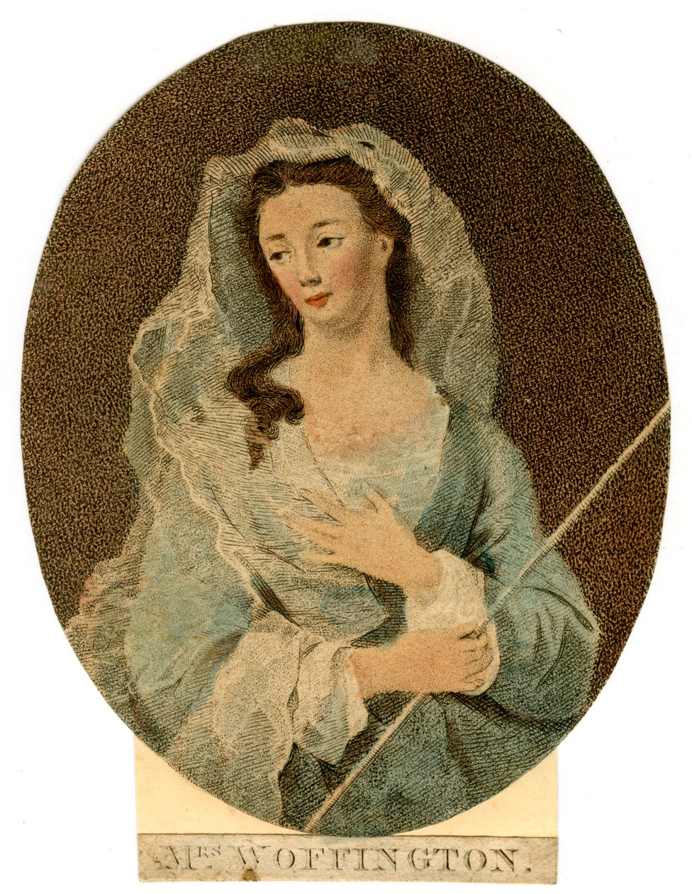 Mrs Woffington, c1760 av Unbekannt