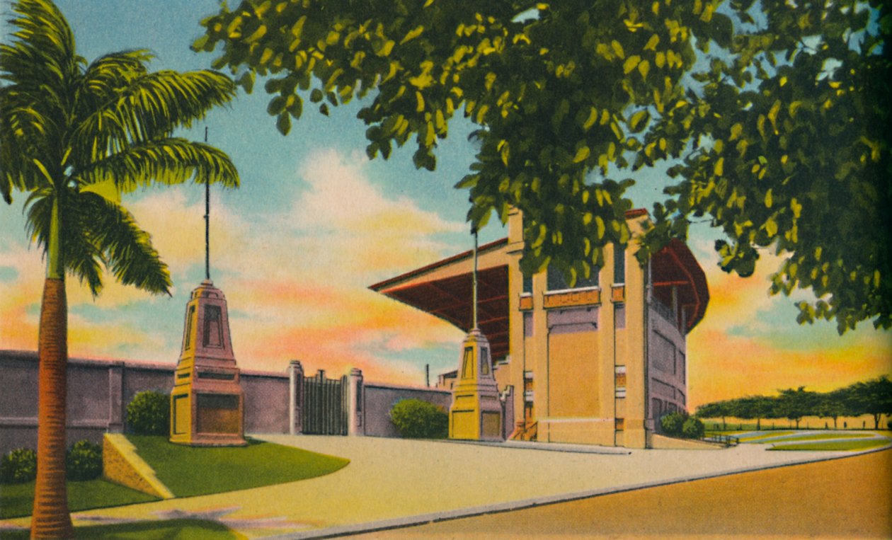 Municipal Stadium, Barranquilla, c1940-talet av Unbekannt