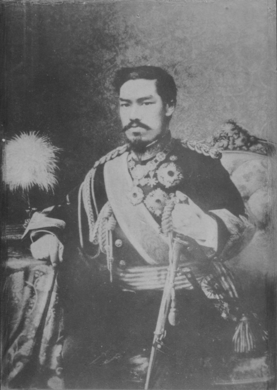 Mutsuhito, c1893 av Unbekannt