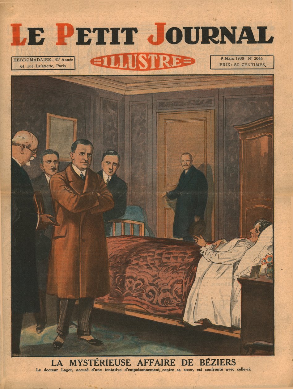 Mystisk affär i Béziers, 1930. av Unbekannt