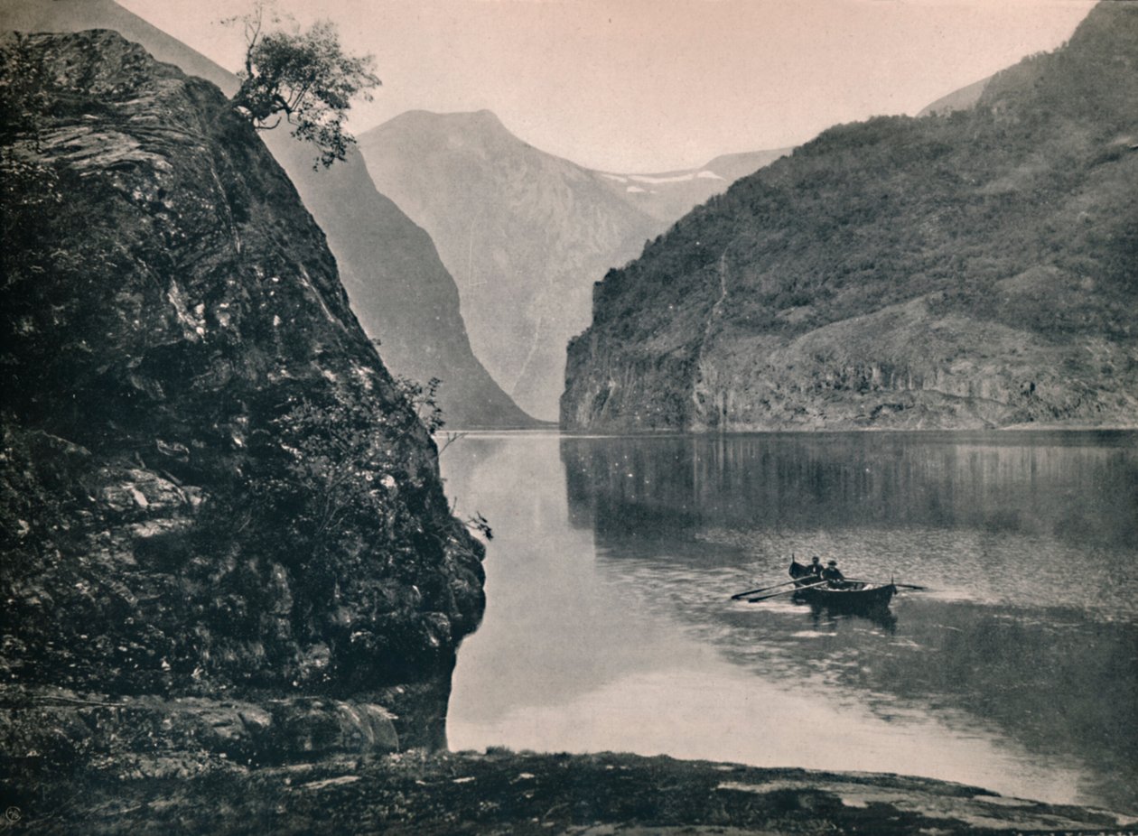 Naeroyfjord, 1914. av Unbekannt